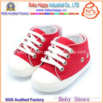 Wholesale High-Top Baby Canvas Shoes 2014